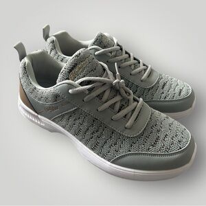 NEW Strikeforce Bowling Shoes Gray Knit | Men’s 10.5